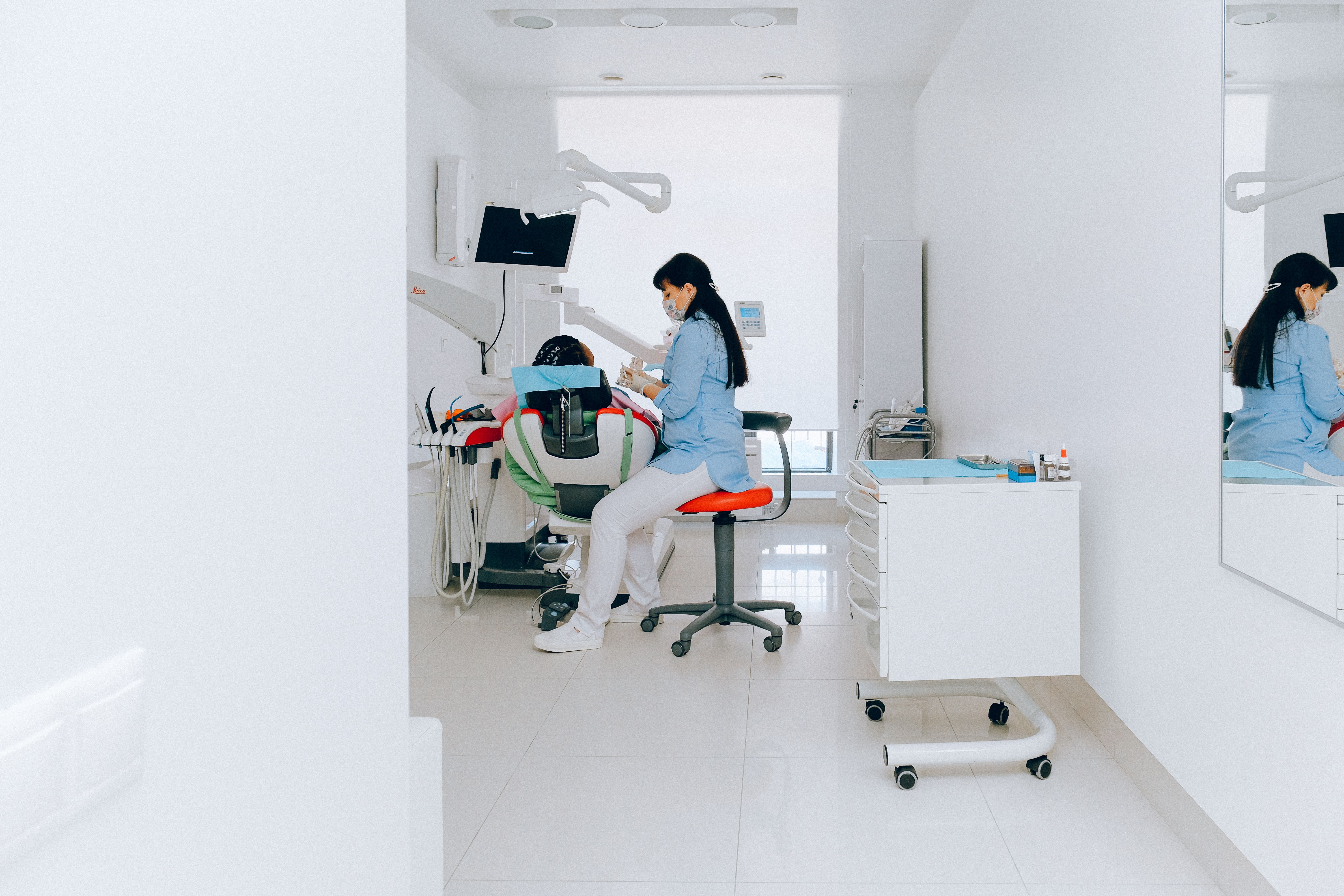 Professional dental care environment